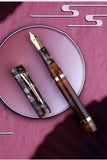Majohn M700 Resin Fountain Pen EF/F Nib 0.5/0.38mm with A Converter Germany Imported Ink Pen Beautiful Students Gifts