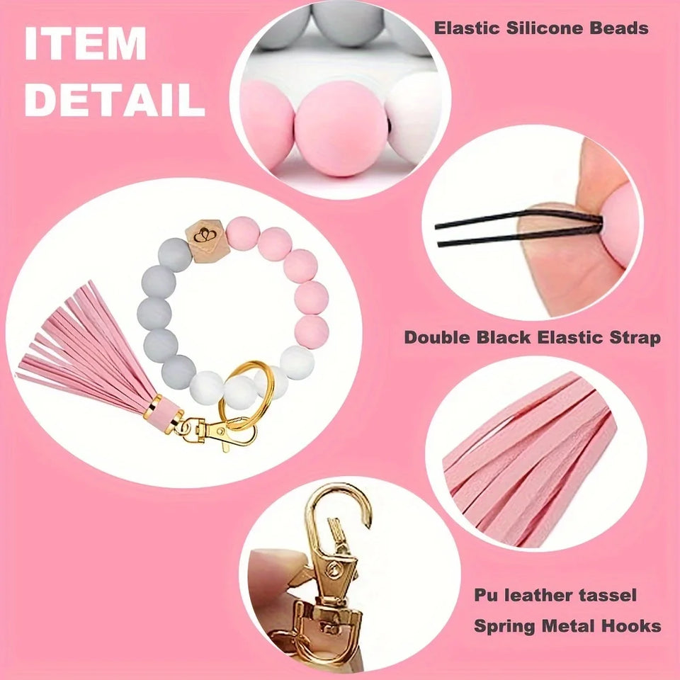 Self Defense Security KeychainSafety Keychain Full Set Set with Personal Alarm Protective Keychain Accessories for Women Girls