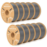 ELEGOO Rapid PETG Filament 1.75mm 1KG,High Speed 30-600mm/s 3D Printer Filament 1kg Fits for Most FDM 3D Printers