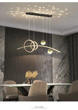 Restaurant Pendant Lights, Modern and Minimalist Bar Lighting Fixtures Long Table Lights Creative Restaurant