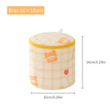Cartoon Bear Laundry Bag Cute Print Washing Bag For Washing Machine Washroom Organize Dirty Clothes Storage Pouch Laundry Bags