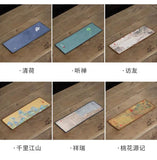 Double-sided tea towel, thickened tea cloth, absorbent towel, tea set, coffee table, tea tray, tea tablecloth, matcha table tea