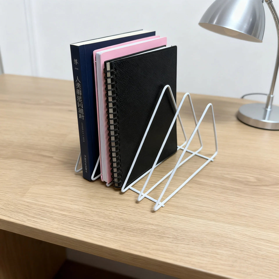 Desktop Bookshelf Wrought Iron Shelf Metal Table Simple Storage Shelf