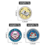 2-6pcs/set Hobby Collection Enamel Pins Reading Book Iced Coffee Knit Brooch Hiking Badges Music Korean Girls Band Jewelry