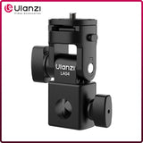Ulanzi LA04 Univeral Light Stand Adapter with 1/4" Cold Shoe Mount for Phone Stand DSLR Camera LED Light 180° Tilt for Lighting