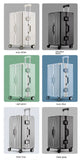 Large Capacity Suitcase 28" 32" Thickened Luggage USB Phone Stand Aluminum Frame Password Trolley Case Travel Wheeled Suitcases