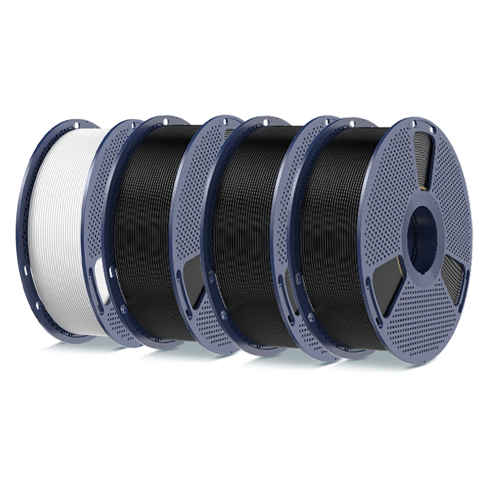 SUNLU Official Filament 10kg PETG filament 1.75mm 1kg/roll 10 Spool 3D Printer Filament PLA/PETG/Silk/ABS/TPU For Bambu Creality