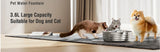 Stainless Steel Cat Water Fountain Automatic Cat Drinker Drinking Fountain For Cats Dogs Pet Water Dispenser Accessories