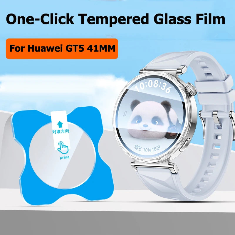 Easy Install Tool Screen Protector For Huawei Watch GT 6 41mm/GT6 Pro 46mm Tempered Glass Film For Huawei GT5 GT5 Pro 42mm 46mm