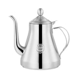 1.5L Tea Kettle 304 Stainless Steel Teapot,With Removable Infuser for Loose Flower Tea Coffee Kettle for Induction Cooker Safe