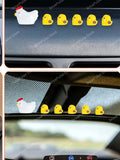 Cute Mini Chickens Car Decor, Fun Chicks Dashboard & Rearview Mirror Ornaments, Fairy Garden Home Accessories, Unique Car Gifts