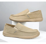 Fashion Men's Sneakers Canvas Breathable Men's Walking Driving Shoes Comfortable Outdoor Men Flats Casual Shoes Tenis Masculino