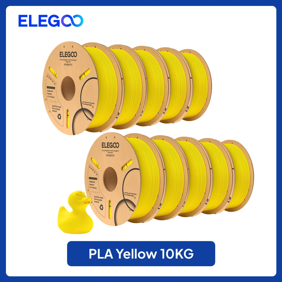 ELEGOO 2KG/4KG/5KG/10KG 1.75mm PLA Filament Plastic 3D PLA for EU US