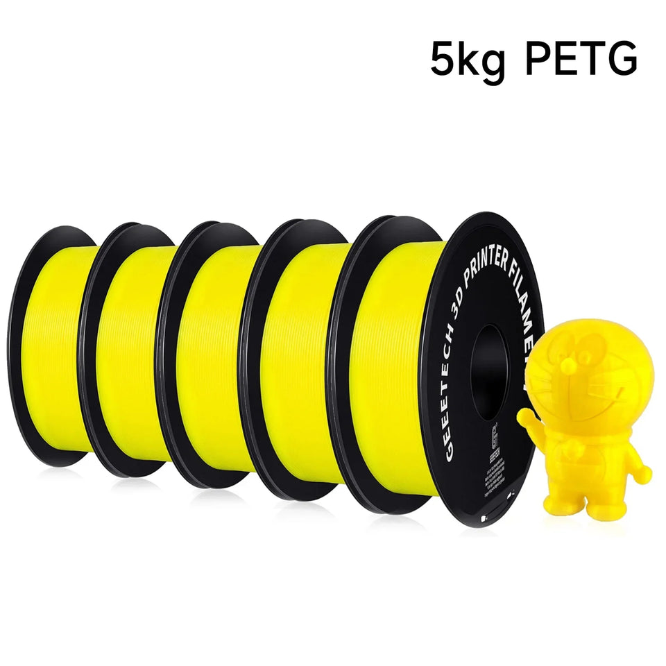 Geeetech 5kg PETG 1.75mm Filament 3d print wire Vacuum Packaging Local Warehouses Colorful Plastic for most FDM 3D printer