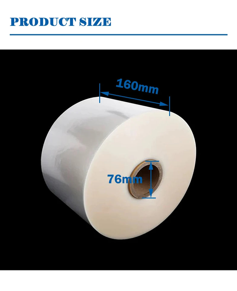 16cm high transparent composite film plastic film BOPP+CPP fully automatic packaging machine packaging roll film