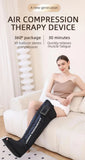 2025 New Arrival Cordless Legs And Feet Air Massage Therapy Recovery Boots Circulation Air Compression Full Leg Massager Machine