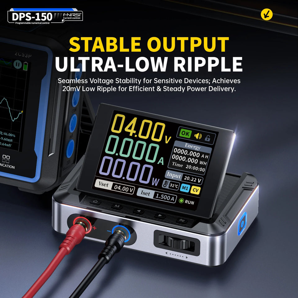 FNIRSI DPS-150 DC Power Supply Laboratory Power Supply Adjustable 30V 5A Switching Power Supply Portable Digital Power Supply