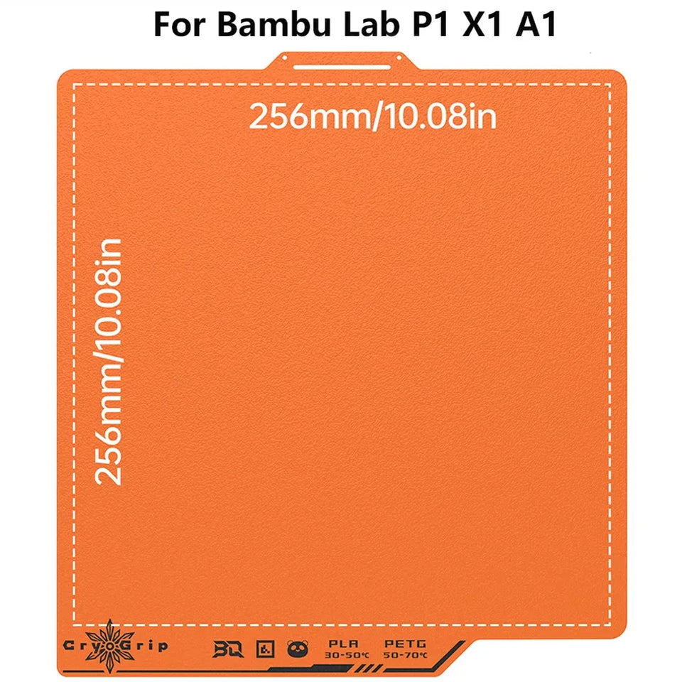 BIGTREETECH Panda Build Plate CryoGrip Pro Frostbite Cool Plate For BambuLab X2D P1 A1 X1 A1MINI Prusa XL Core One MK4 MK4S MK3