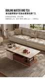 Tea Making Integration Rectangle Coffee Table Storage Fashion Living Room Center Sofa Side Table Interior Decor Items Furniture