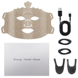 7 Colors LED Face Mask Light Therapy Red Light Therapy Mask for Face At Home, Led Face Mask Light Therapy Beauty Mask