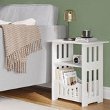 Small Bedside Table Sofa Side Table Living Room Cabinet Side End Coffee Tea Table Nightstand Storage Shelf Bedroom Furniture