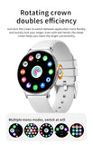2025 Ultra-thin Durable Women Smart Watch 1.43" Amoled Screen Wireless Call Sports Health Fitness Women Watches For Android iOS