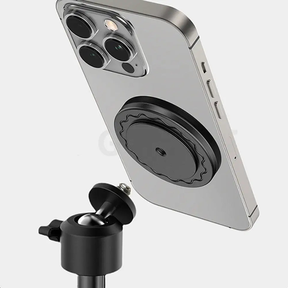 Cellphone Magnetic Base With 1/4 Screw Hole For MagSafe 13 14 15 Pro Phone Stand Magnet Car Phone Holder Accessories