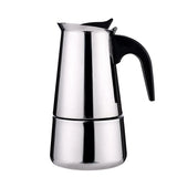 Stainless Steel Coffee Pot, Mocha, Espresso, Latte Percolator, Stove, Coffee Maker, Drink Tool, Cafetiere, Latte Stovetop