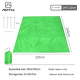 Camping Ground Sheet Picnic Mat Tent Footprint Tarp Awning Shade Beach Pad Outdoor Travel Tent Tarp Sun Canopy with Tent Pegs