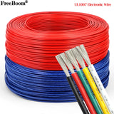 2~50m Electronic Wire UL1007 30 28 26 24 22 20 18 16AWG 300V LED Lamp Lighting Connect Line PVC Insulated Tinned Copper Cable