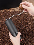 Manual Coffee Grinder Stainless Steel Conical Burr Adjustable Setting High Quality Portable Hand Grinder