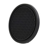2pcs Black Car Auto Cup Holder Anti Slip Insert Coasters Pads Interior Accessories For Most Cups Accessories