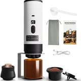 1pcs portable capsule coffee machine Meiyi concentrated electric household small heating pump pressure coffee machine, suitable