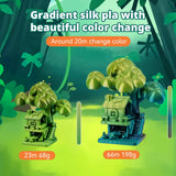 KINGROON Rainbow Silk PLA Filament 1.75mm 1KG Multicolor Gradient 3D Printer Materials Color Change Smooth Silky PLA Plastic New