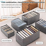 ✔Underwear Organizers Of Cabinets And Drawers Wardrobe Clothes Bra Organizer For Underwear Socks Pants Home Foldable Storage Box