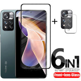 4-in-1 For Xiaomi Redmi Note 11 Pro Plus 5G Glass Redmi Note 11 Pro Plus 11S Screen Protector Redmi Note 11 Pro Plus Lens Glass