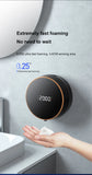 Touchless Automatic Sensor Soap Dispenser Foam Type-C Charging Smart Induction Hand Washer with Temperature Digital Display