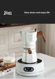Bincoo Dual Valve Moka Pot Espresso Machine Thermostatic Extraction Coffee Moka Pot Hand Brewed Coffee Pot Barista Accessories