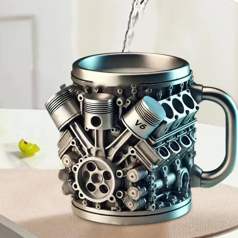 Coffee Mug Cool Beverage Mug Funny Stein Drinkware Portable Home Aesthetic Decoration for Household Kitchen Living Room