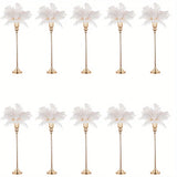 Wedding Centerpiece Vase, Floor Vase - 32.5 Inch Multi-Purpose Metal Vase for Party Events, Christmas and Halloween Decorations