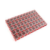 50Pcs/Set SMD SMT Electronic Component Container Mini Storage Boxes kit desk organizer