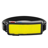 COB LED Super Bright Headlamp Rechargeable 180° Head Lamp Flashlight Outdoor Waterproof Running Fishing Camping Hiking Headlight