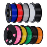 PETG Filament 1.75mm 5kg 10kg 3D Printer Filament Standard 1kg/roll Plastic Spool PETG 5 10 Roll Mix Color Print Local Shipping
