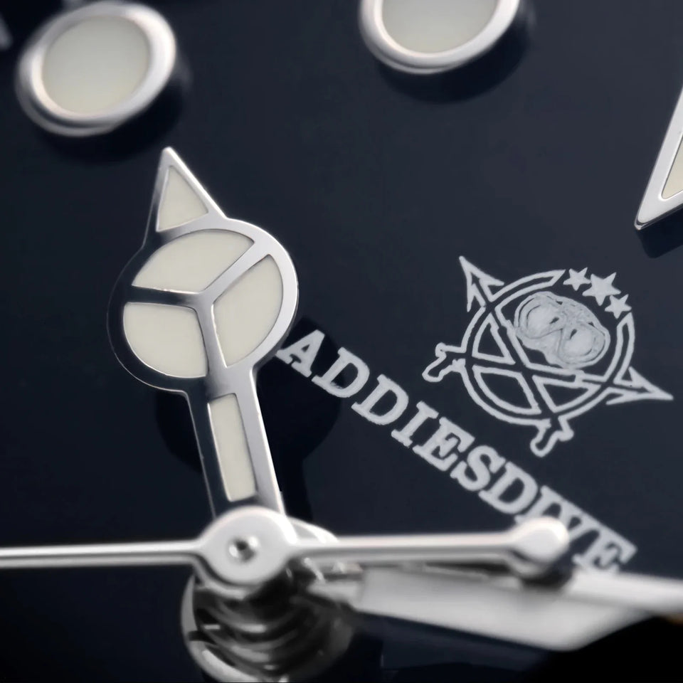 ADDIESDIVE Fashion GMT Watch for Men Super Luminous AD2050 Wristwatches Luxury Luminous 20Bar Diving Stainless Steel Man Watches