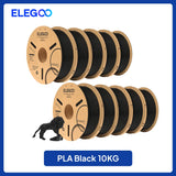 ELEGOO 2KG/4KG/5KG/10KG 1.75mm PLA Filament Plastic 3D PLA for EU US