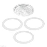 367A Efficient Coffee Maker Replacement Set With Gaskets Seals And Aluminium Filter