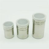 1Pc Stainless Steel Coffee Shaker Cocoa Chocolate Flour Powdered Sugar Sieve Filters Foam Spray Kitchen Cake BBQ Tools With Lid