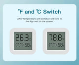CozyLife Smart Thermometer Temperature Sensor Fridge Sensor Mini LCD Digital Display Bluetooth-Compatible Thermometer Hygrometer