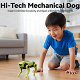 Children's Interactive Robotic Dog Simulated Dog Walking Dog Toy Bionic Design Science Teaching DIY Assembling Model