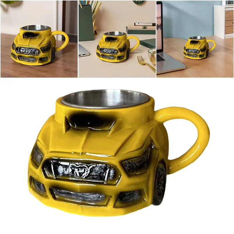 Car Shaped Coffee Mug Interesting Coffee Cup Funny Tea Cup Novelty Drinkware Handcrafted Coffee Cup For Men Car Lovers-Best Sell